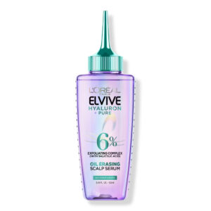 Elvive Hyaluron Pure Oil Erasing Serum, For Oily Hair