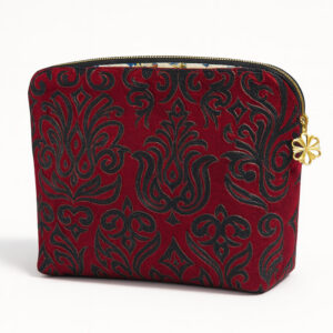Velvet Noir Rouge Pouch